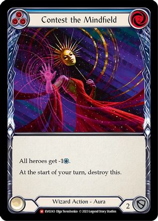 Contest the Mindfield (EVO243) Rainbow Foil - Bright Lights