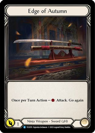 Edge of Autumn (TCC078) Rainbow Foil - Round the Table: TCCxLSS