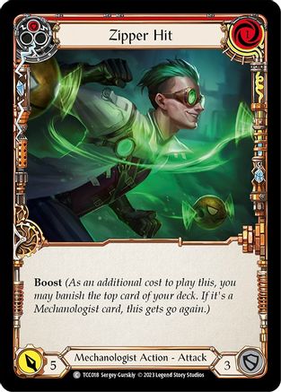 Zipper Hit (Red) (TCC018) - Round the Table: TCCxLSS