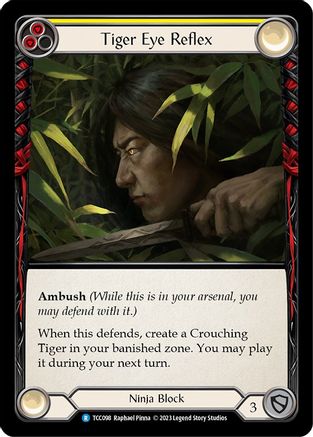 Tiger Eye Reflex (Yellow) (TCC098) - Round the Table: TCCxLSS