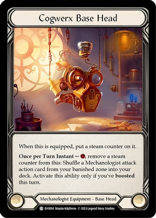 Cogwerx Base Head (EVO014) - Bright Lights