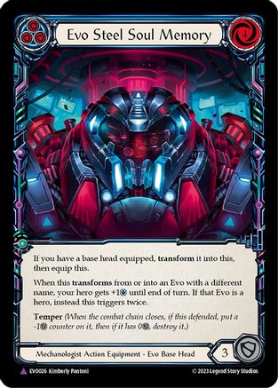 Evo Steel Soul Memory (Marvel) (EVO026) Cold Foil - Bright Lights