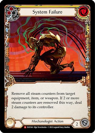 System Failure (EVO144) Rainbow Foil - Bright Lights