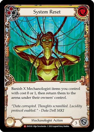 System Reset (EVO145) Rainbow Foil - Bright Lights