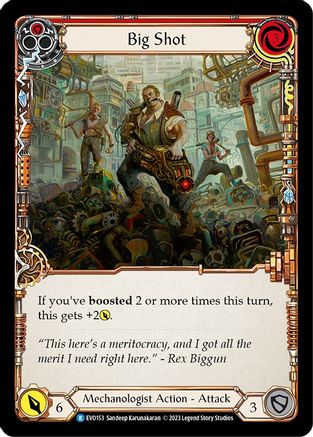 Big Shot (EVO153) Rainbow Foil - Bright Lights