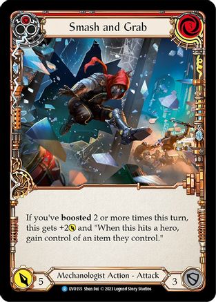 Smash and Grab (EVO155) Rainbow Foil - Bright Lights