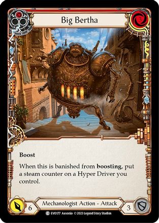 Big Bertha (Red) (EVO177) Rainbow Foil - Bright Lights