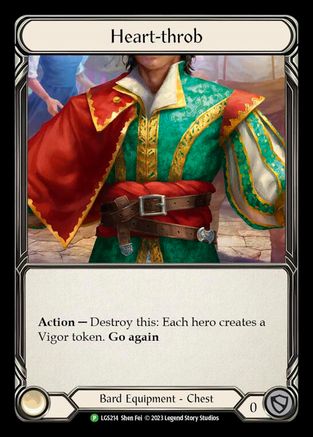 Heart-throb (LGS214) Rainbow Foil - FaB Promos