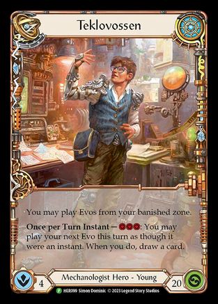 Teklovossen - HER099 (HER099) Rainbow Foil - Flesh and Blood: Promo Cards