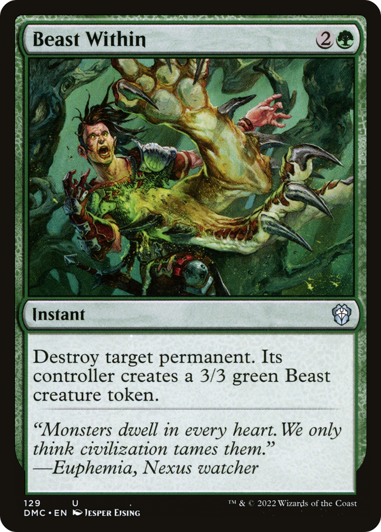 Beast Within (129) - Dominaria United Commander