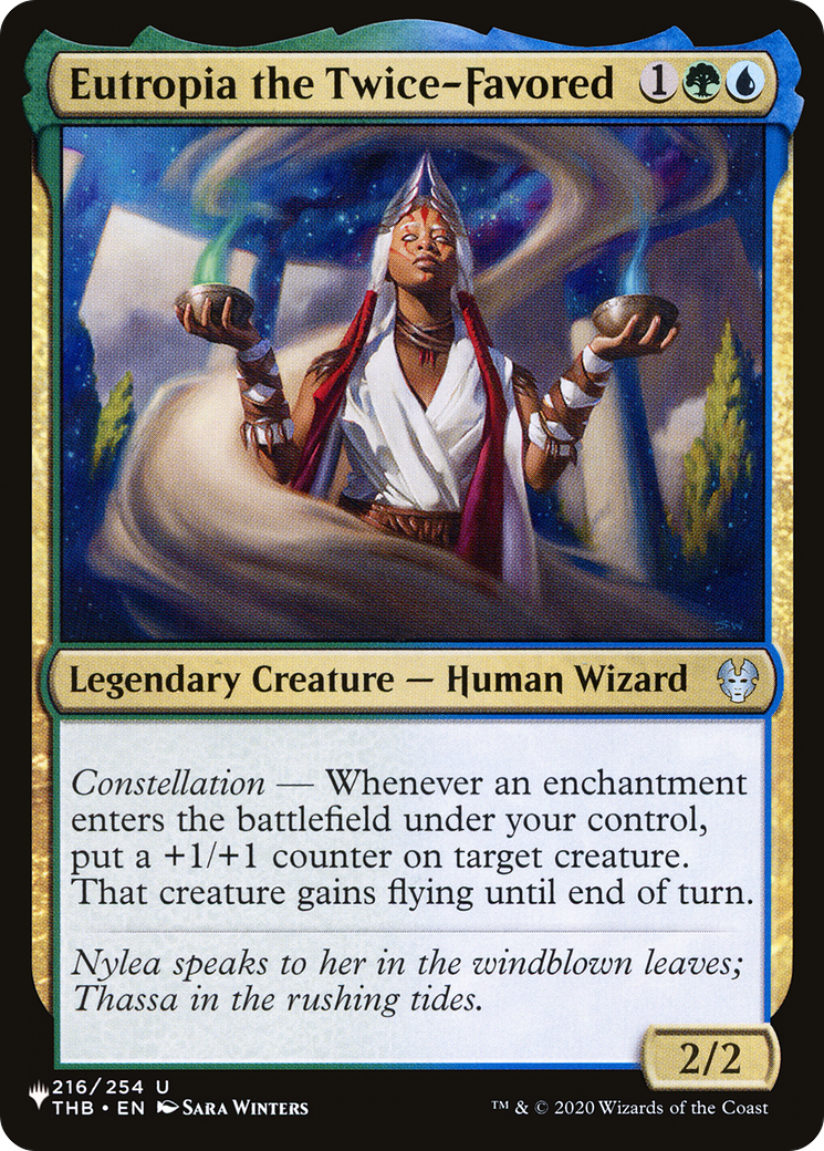 Eutropia the Twice-Favored (THB-216) - The List
