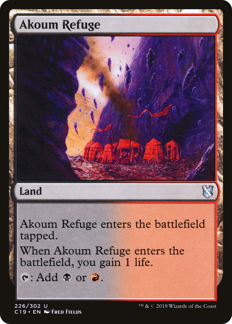 Akoum Refuge (226) - Commander 2019