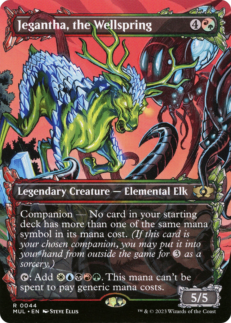 Jegantha, the Wellspring (Showcase) (044) Foil - Multiverse Legends