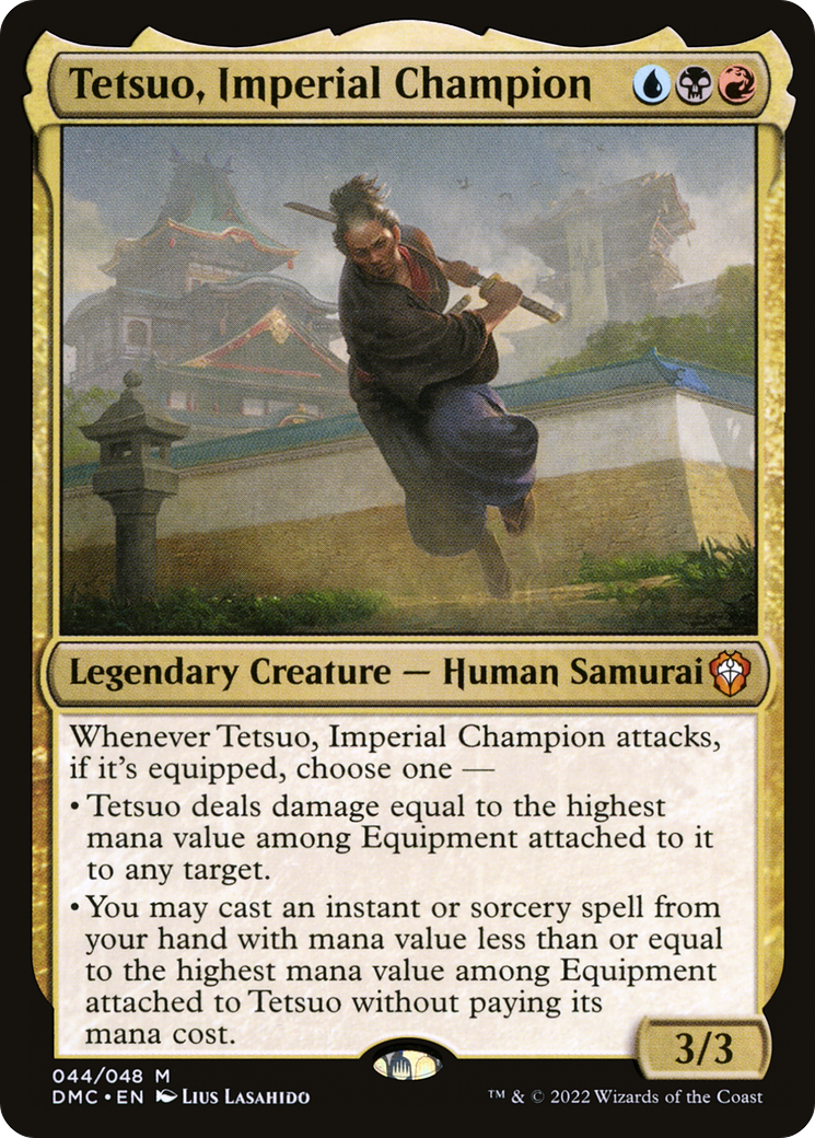 Tetsuo, Imperial Champion (044) - Dominaria United Commander