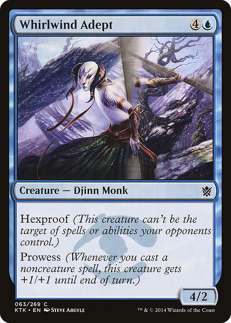 Whirlwind Adept (063) Foil - Khans of Tarkir