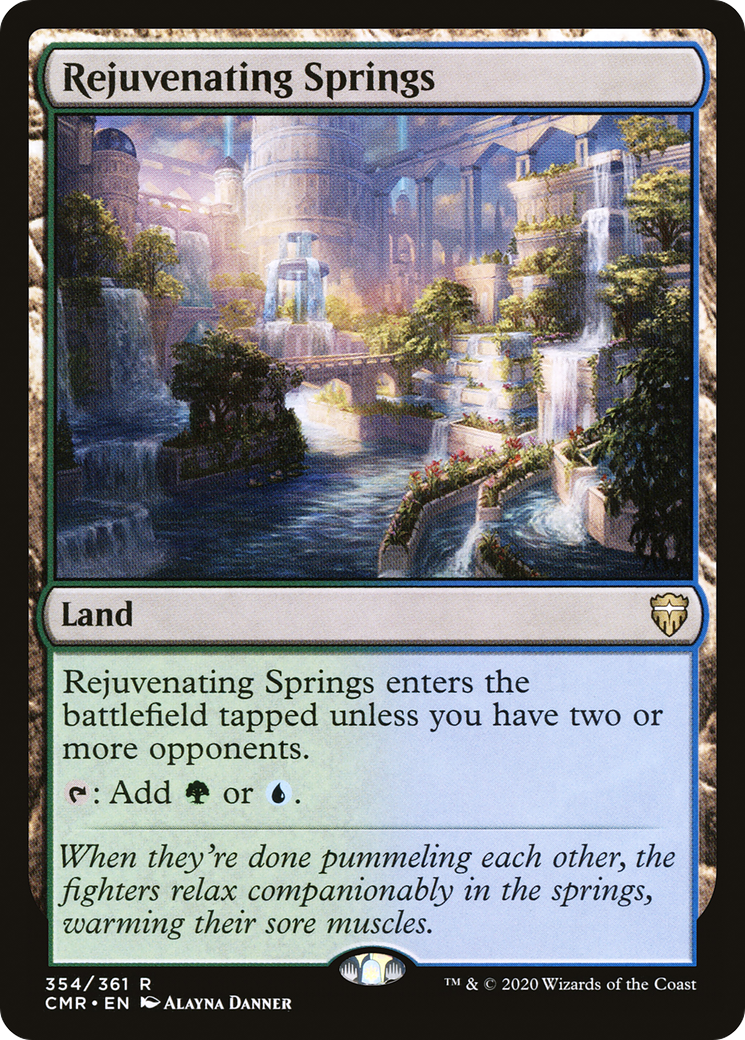 Rejuvenating Springs (354) - Commander Legends