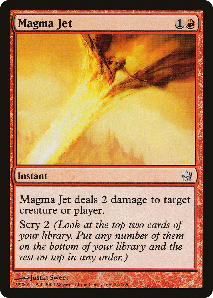 Magma Jet (073) Foil - Fifth Dawn