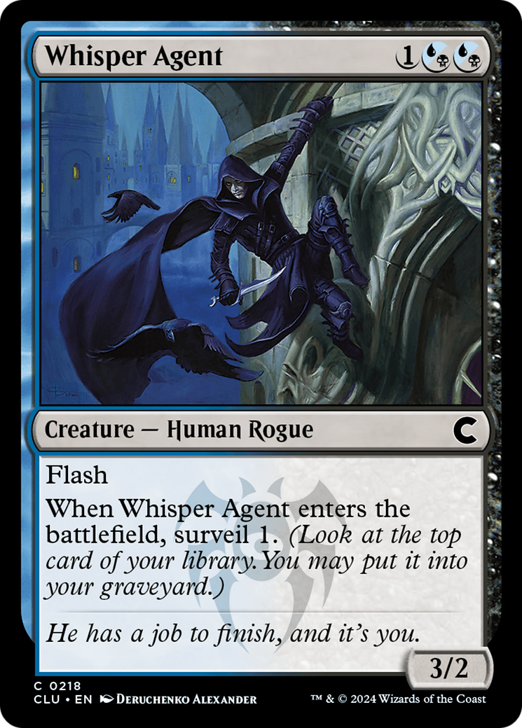 Whisper Agent (218) - Ravnica: Clue Edition