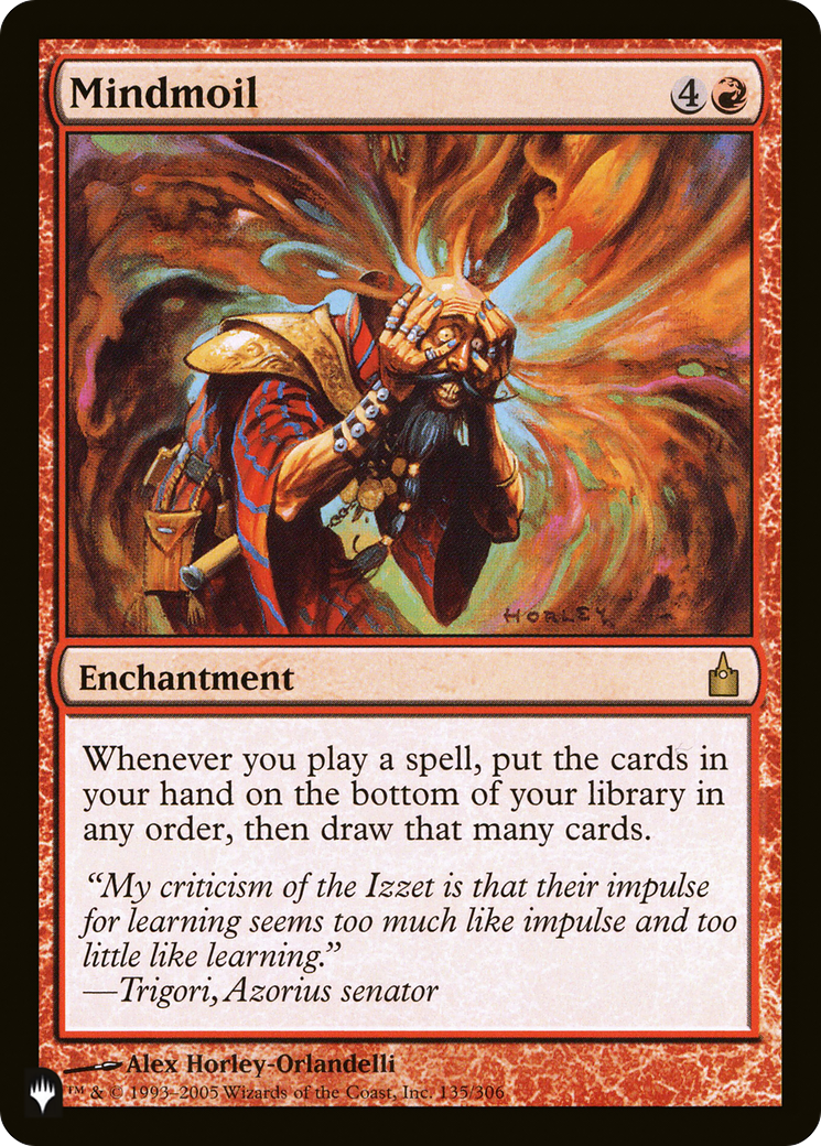 Mindmoil (RAV-135) - The List