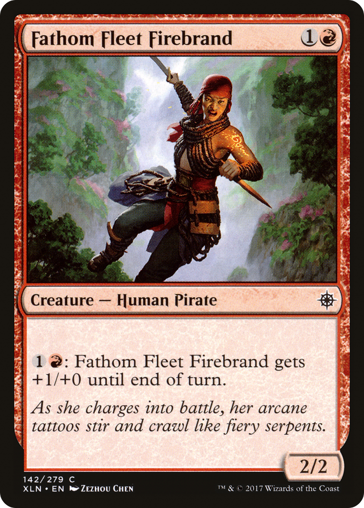 Fathom Fleet Firebrand (142) - Ixalan