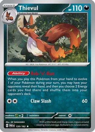 Thievul (120) Holofoil - Paradox Rift