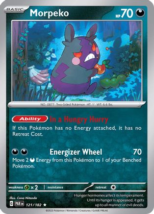 Morpeko (121) Reverse Holofoil - Paradox Rift
