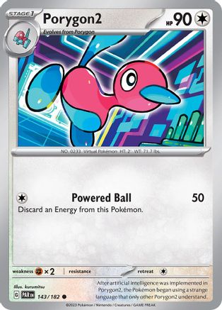 Porygon (143) Reverse Holofoil - Paradox Rift