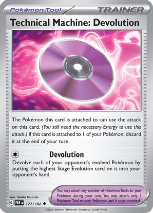 Technical Machine: Devolution (177) Reverse Holofoil - Paradox Rift