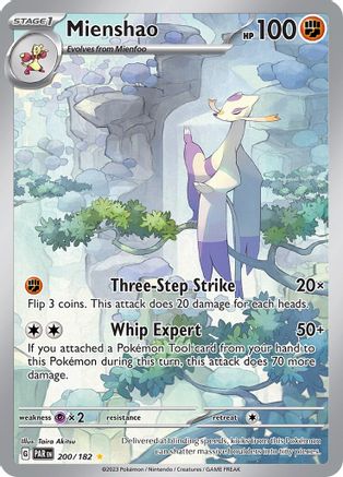 Mienshao (200) Holofoil - Paradox Rift