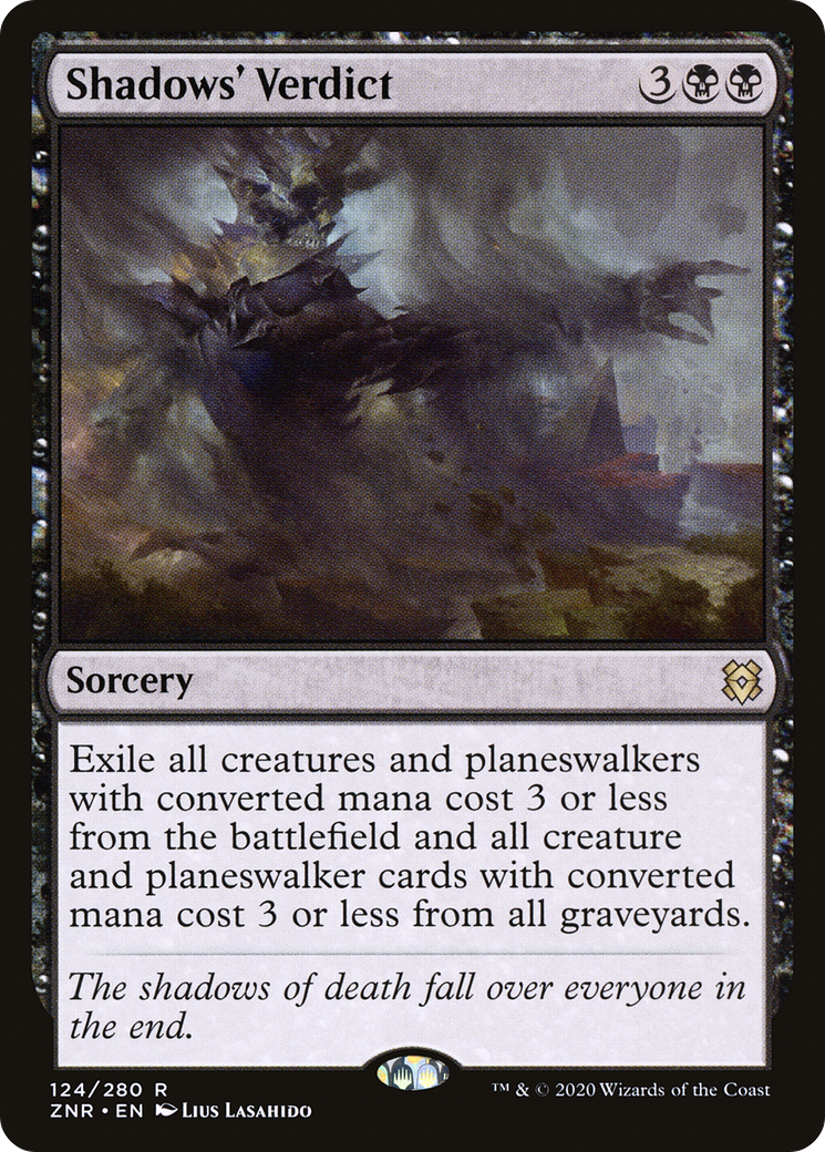 Shadows' Verdict (124) Foil - Zendikar Rising
