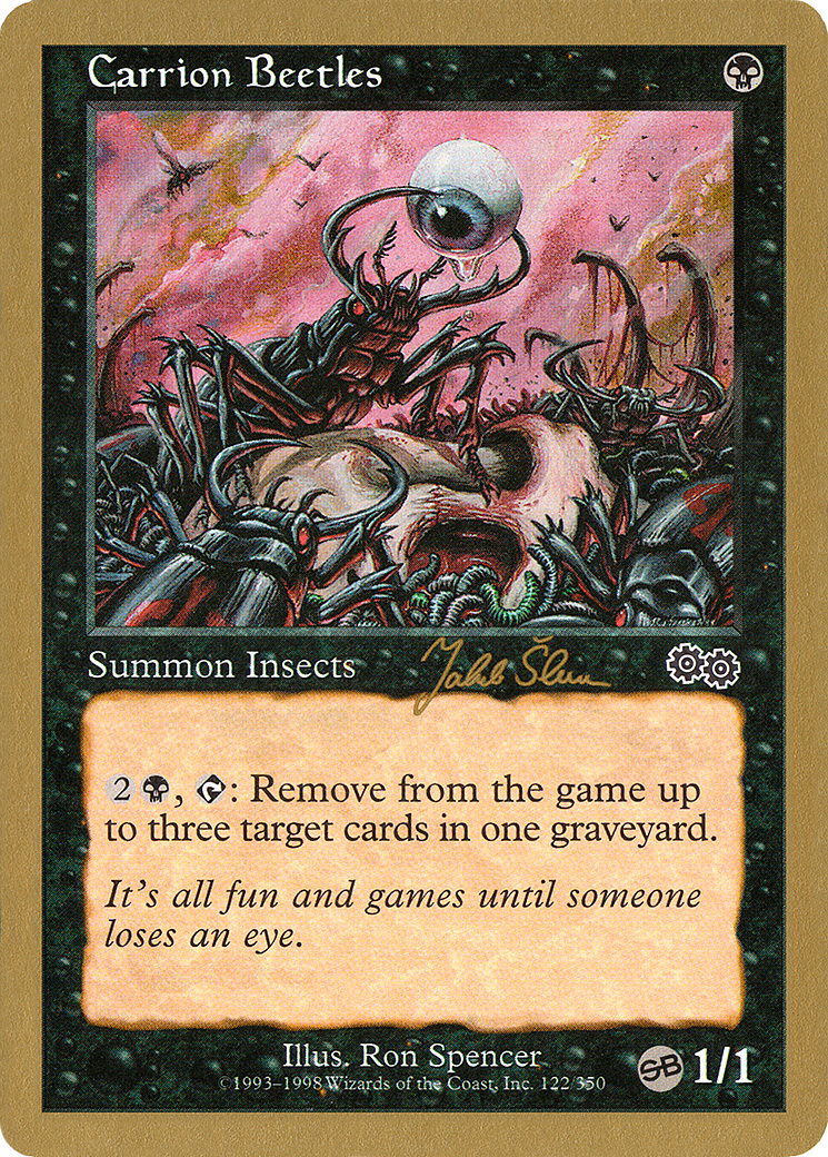 Carrion Beetles (Retro) (js122sb) - World Championship Decks 1999