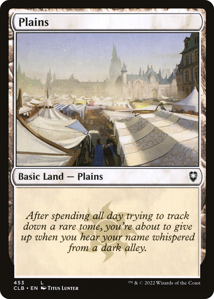 Plains (453) Foil - Commander Legends: Battle for Baldur's Gate