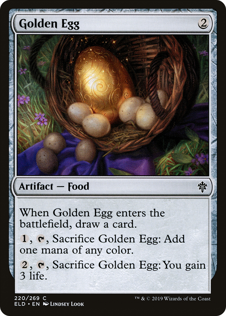 Golden Egg (220) Foil - Throne of Eldraine