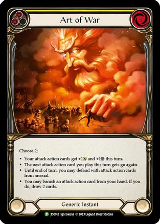 Art of War (JDG015) Cold Foil - FaB Promos