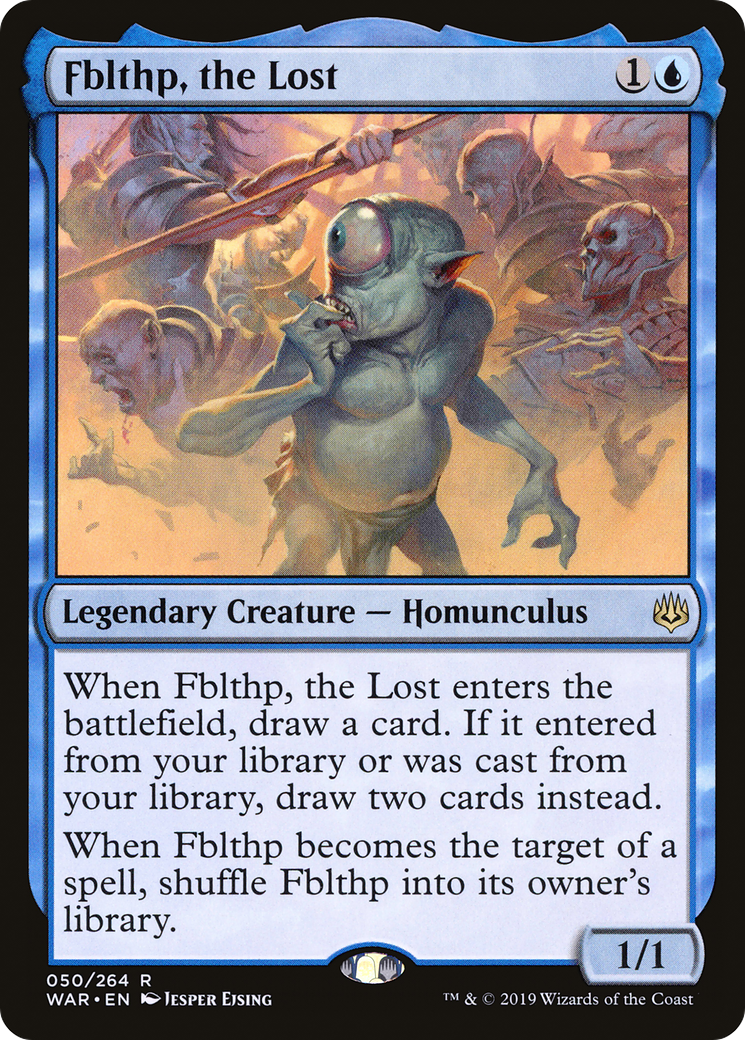 Fblthp, the Lost (050) Foil - War of the Spark