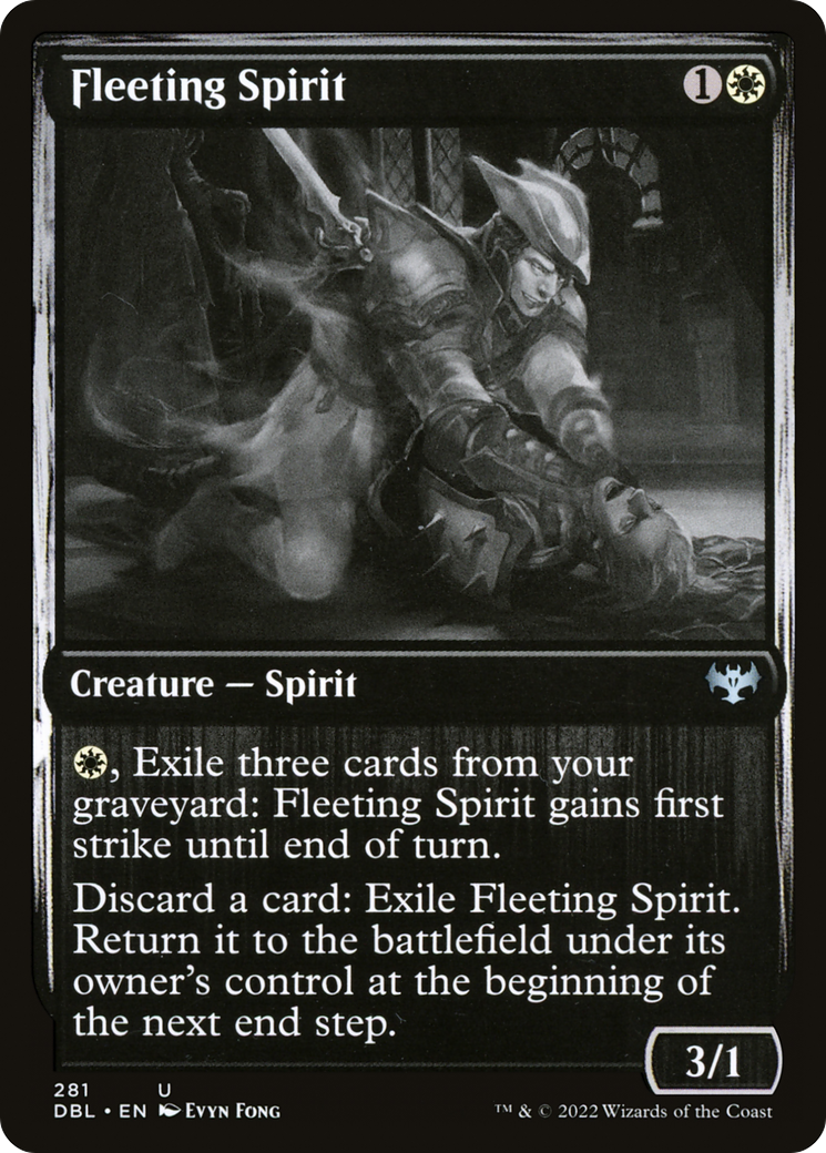 Fleeting Spirit (281) - Innistrad: Double Feature