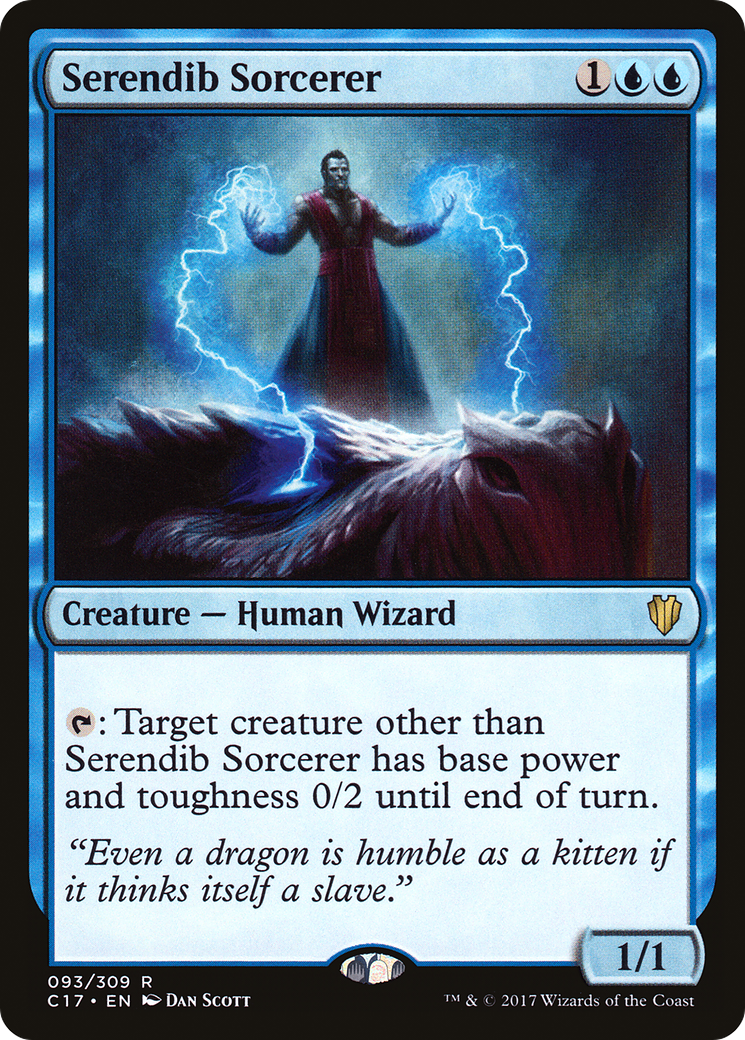 Serendib Sorcerer (093) - Commander 2017