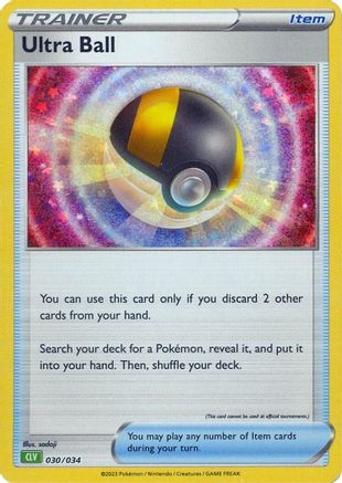 Ultra Ball (CLV) (30) Holofoil - Trading Card Game Classic