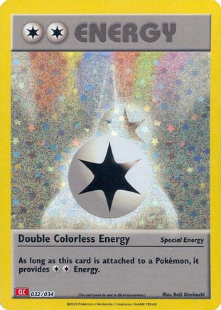 Double Colorless Energy (CLC) (32) Holofoil - Trading Card Game Classic