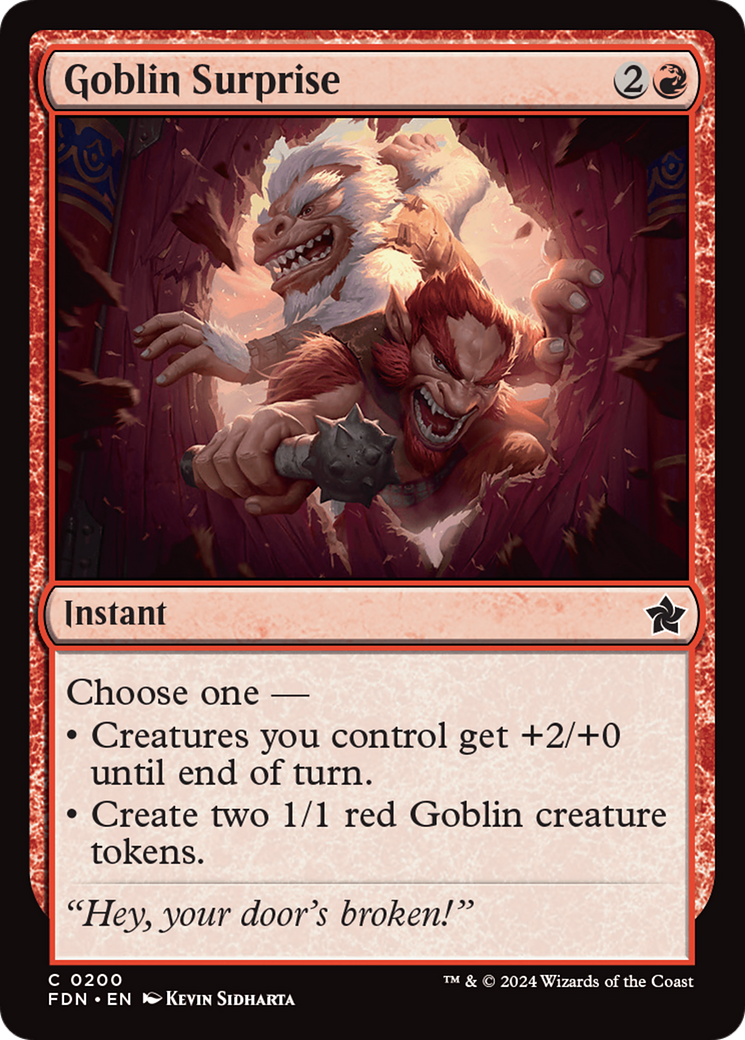 Goblin Surprise (200) - Foundations