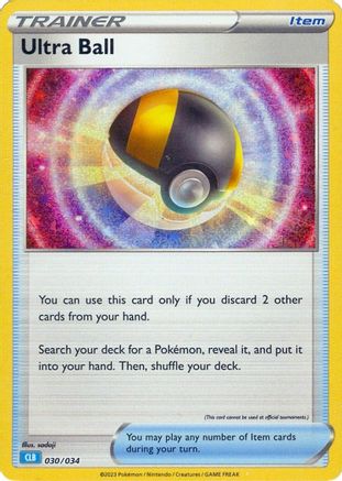 Ultra Ball (CLB) (30) Holofoil - Trading Card Game Classic