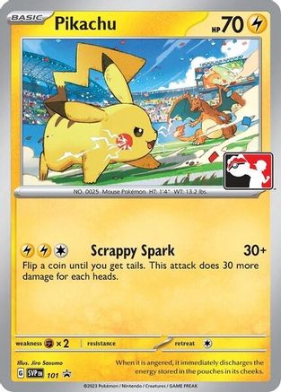 Pikachu - 101 (101) - SV Scarlet & Violet Promo Cards