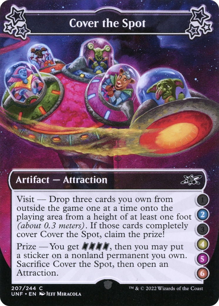 Cover the Spot (207c) Foil - Unfinity