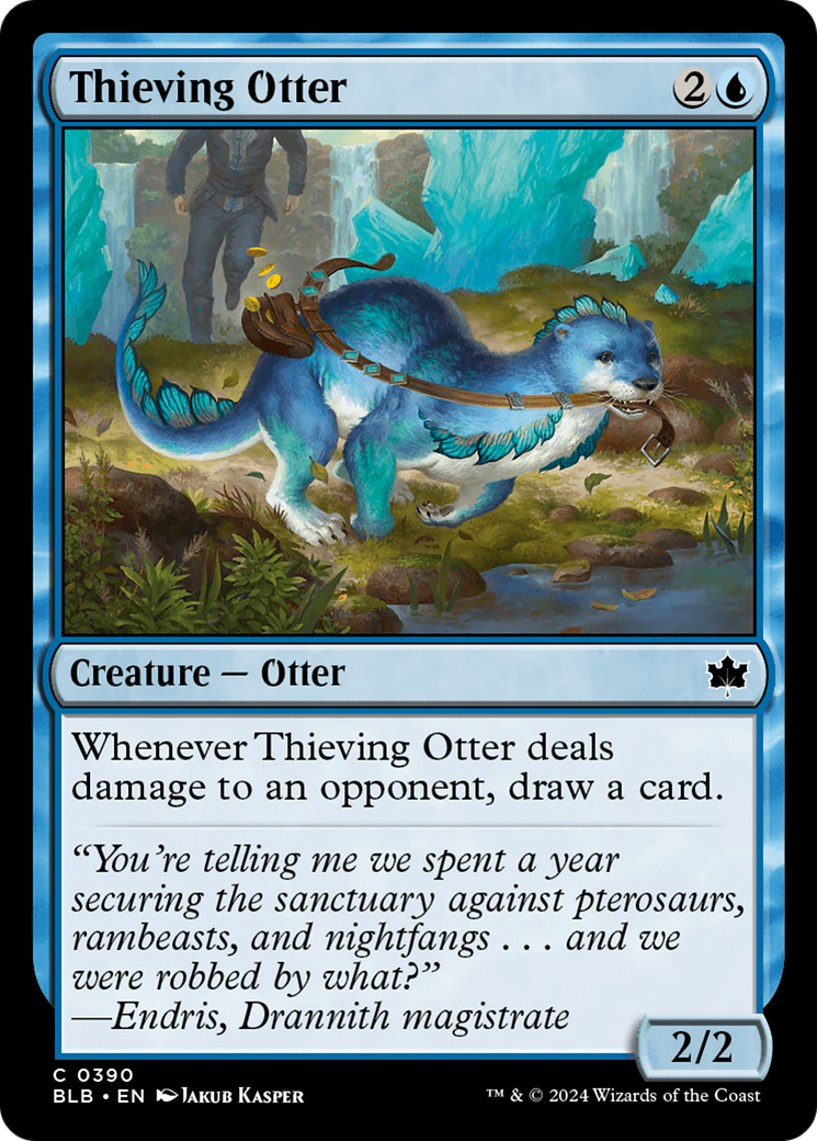 Thieving Otter (390) - Bloomburrow