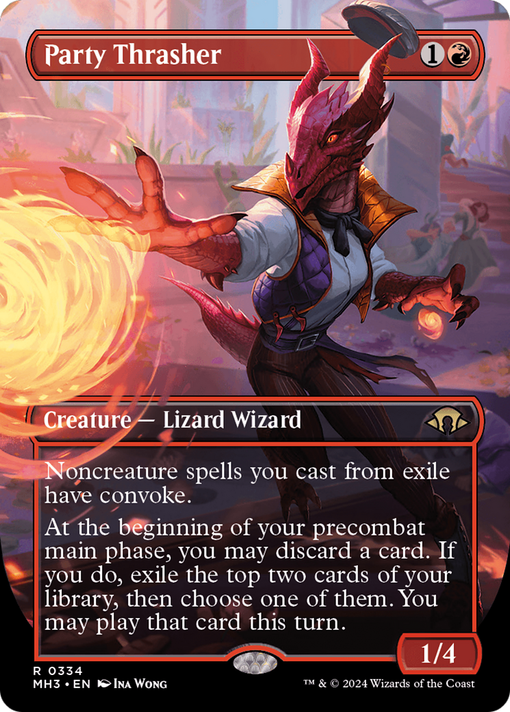 Party Thrasher (Borderless) (334) - Modern Horizons 3