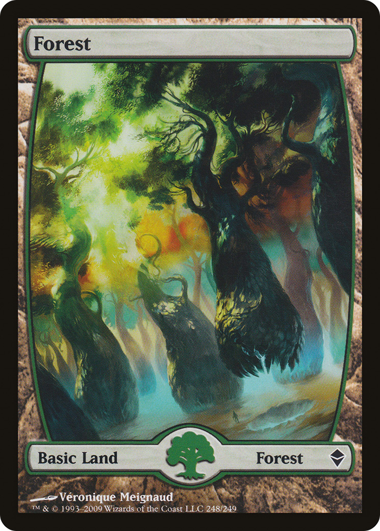 Forest – Full Art (248) Foil - Zendikar