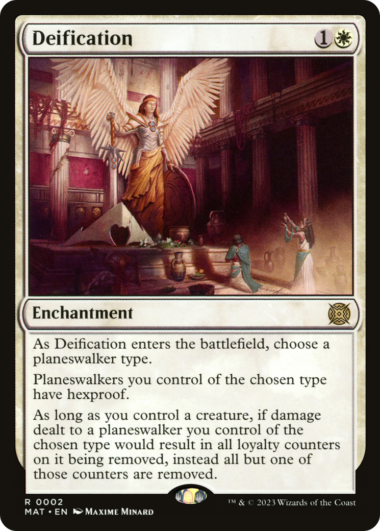 Deification (002) Foil - March of the Machine: The Aftermath