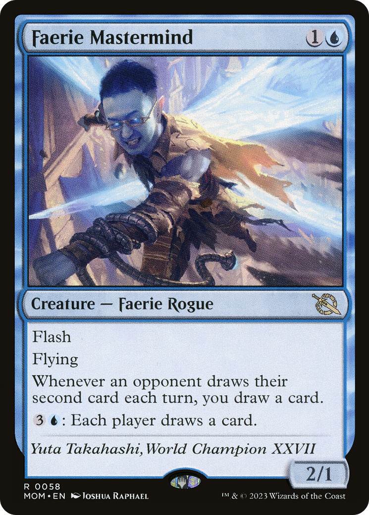 Faerie Mastermind (058) Foil - March of the Machine