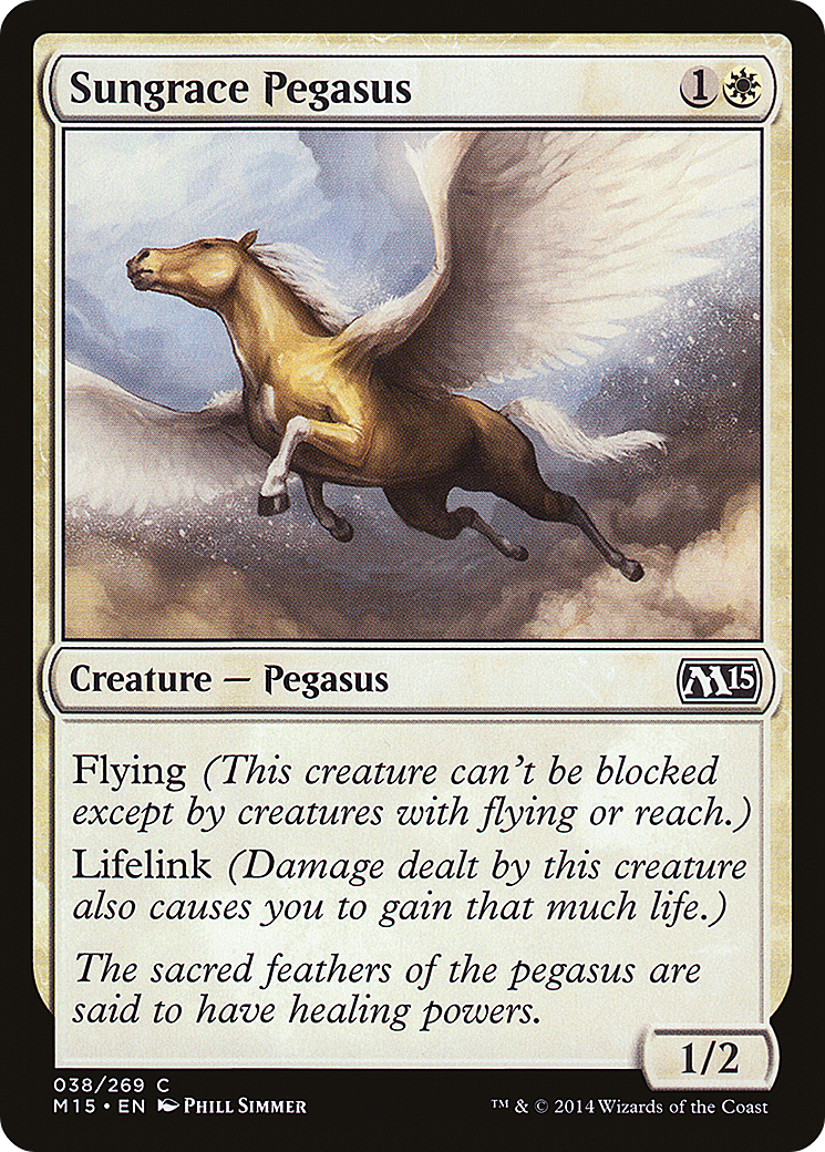 Sungrace Pegasus (038) Foil - Magic 2015