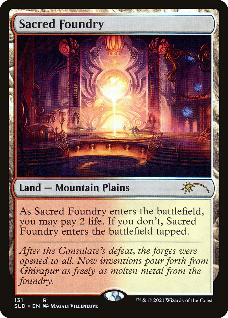 Sacred Foundry (131) - Secret Lair Drop